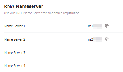 Default Nameserver